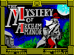 Mystery of Arkham Manor, The (1987)(Melbourne House)